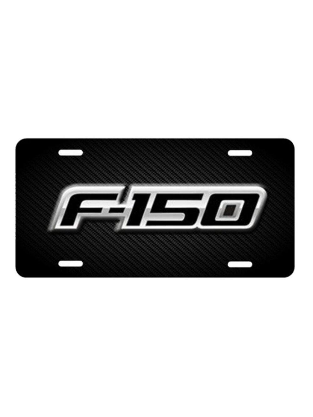 FORD F-150 F 150 Inspired Art on Simulated Carbon Fiber Aluminum License Plate